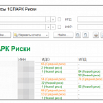 1СПАРК Риски. Проверка благонадежности контрагентов.